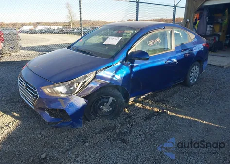 2021 Hyundai Accent Se из США, поврежденный, VIN 3KPC24A68ME135788